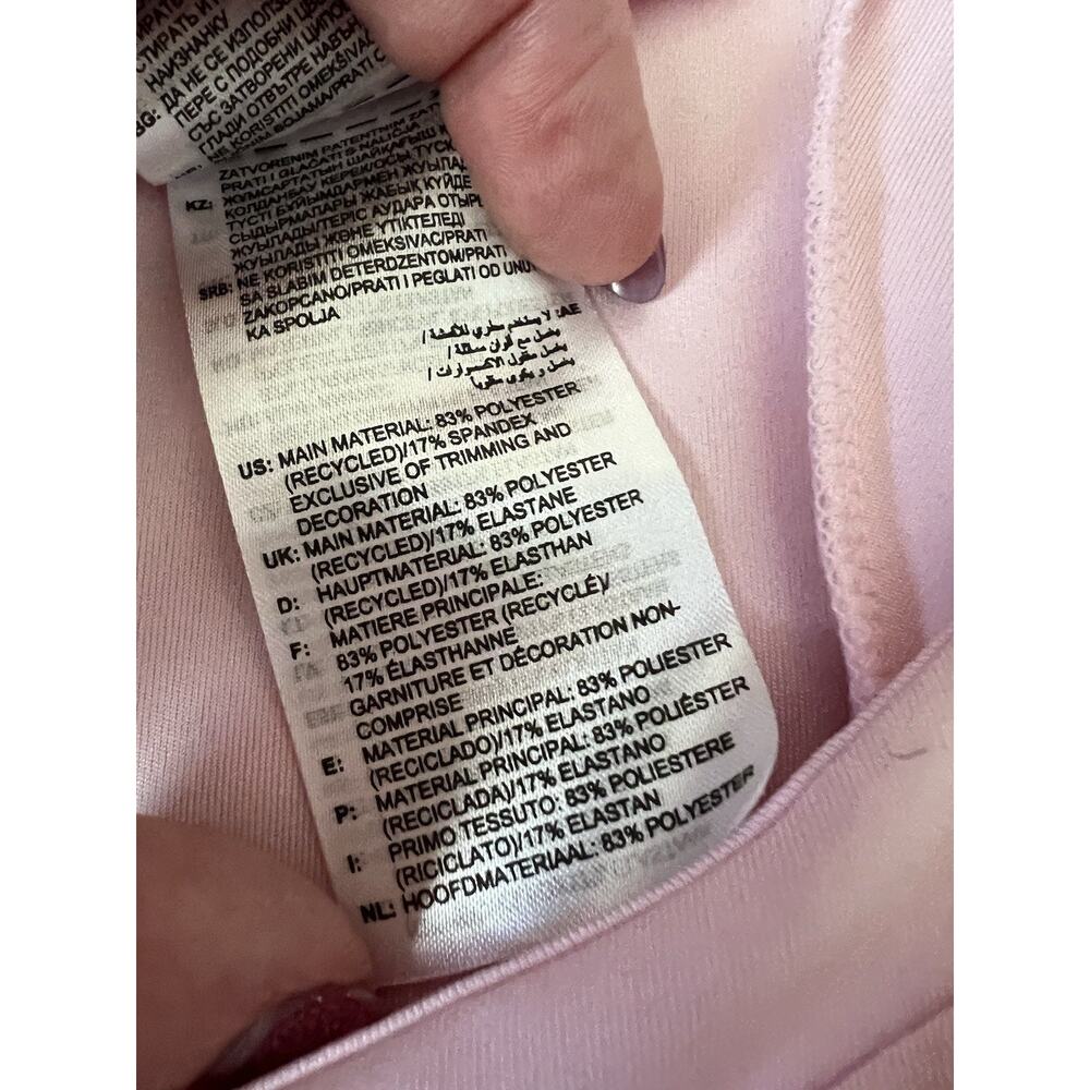 ADIDAS Women’s Powder Pink City Break Mini Dress Tennis Pickleball Golf Sz L - Picture 11 of 13